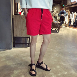 新品 / ショートパンツ メンズ /【RED】レッド / L