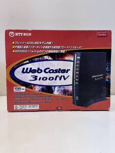 B597 IP電話対応　ADSLモデム内蔵ブロードバンドルーター　WEB CASTER 3100NV