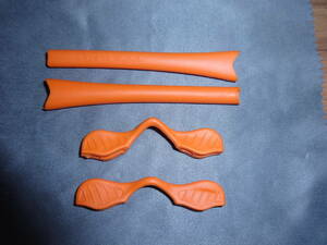 超処分価格！ノーズパッド2種★ レーダーパス・ピッチ用 イヤーソック・ノーズパッドセット ORANGE EarSocks&Nose Pads Radar Path Pitch 