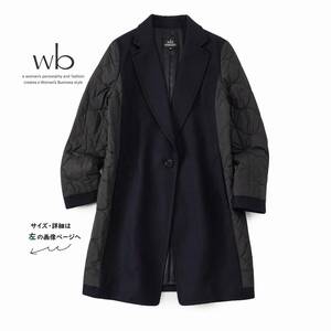 美品★素敵200★wbダブルビー8.9万★38size/9号★コートY020