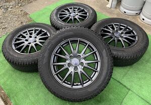 Weds VELVA SPORT 16インチ アルミホイール＆YOKOHAMA 215/65R16 4本セット◆ アルファード ヴェルファイア エルグランド等にも★240211