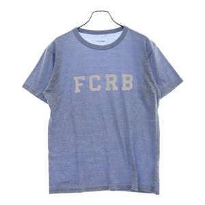 F.C.R.B./F.C.Real Bristol/FCRB エフシーアールビー/エフシーレアルブリストル クルーネック 半袖 カットソー Tシャツ ブルー FCRB-112006