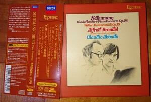 ESOTERIC SACD ESSD-90228 シューマン：ピアノ協奏曲 / グリーグ：ピアノ協奏曲