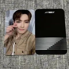 ATEEZ WORK TO LIVE TOKTOQ特典トレカ ホンジュン