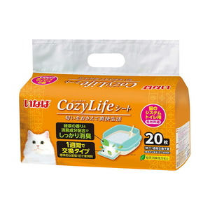 いなばペットフード CozyLifeシーツ システムトイレ用 20枚 ペット用品