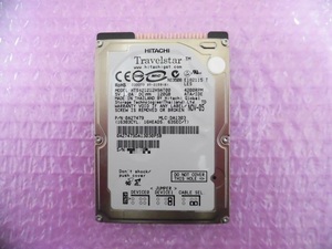 HITACHI (HTS421212H9AT00) 120GB 4200rpm 8M ★使用9186時間★