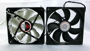 ★PCパーツ★PCファン ENERMAX COOLER MASTER 12cm 2個セット 保管品