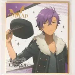 新品★あんスタ★UNDEAD【乙狩アドニス】ビジュアル色紙コレクション