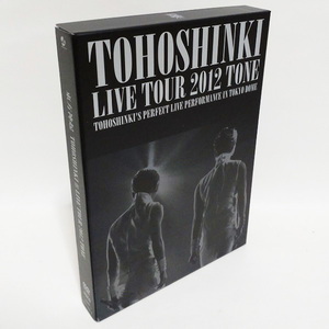 【美品】東方神起 LIVE TOUR 2012 ~TONE~ (初回限定生産) [3枚組DVD] / ユンホ チャンミン ジェジュン ジュンス ユチョン