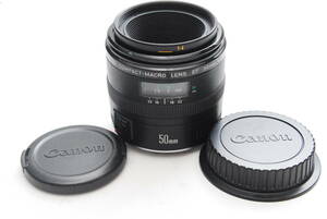 Canon COMPACT-MACRO Lens EF 50mm 1:2.5 (良品） 08-12-39