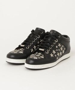 「JIMMY CHOO」 ローカットスニーカー 37 ブラック レディース