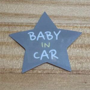 Baby In CAR 36 プリント ステッカー 406 #bFUMI #oFUMI アウトレット