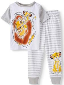 USA購入★★ ライオンキング コットン パジャマ 半袖 サイズ5T 110 未使用品 ★★ Lion King Toddler Boys Cotton Sleepwear