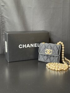 CHANEL　ココマーク　マトラッセ　パール　ST011313