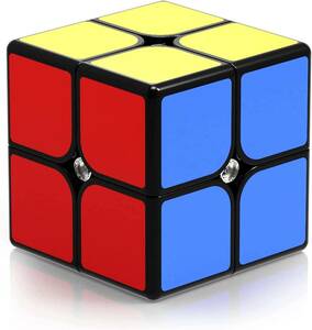 XMD マジックキューブ2x2 競技用 魔方 立体パズル 知育玩具 3x3 版 対象年齢6歳以上 (版) (2x2 版)