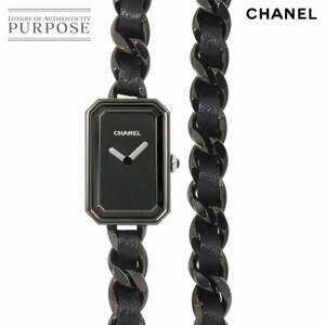 シャネル CHANEL プルミエール ロック H5320 世界1000本限定 レディース 腕時計 ブラック 3連 ブレス クォーツ Premiere 90259746