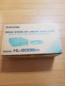 オマケ付き! 美品 東京ハイパワー リニアアンプ HL-200BDX と 専用コントローラー 未テストにつき念の為ジャンク扱いでお願いします HF200W