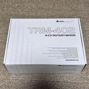 未使用品！Omnitronic TRM-402　4chロータリーミキサー