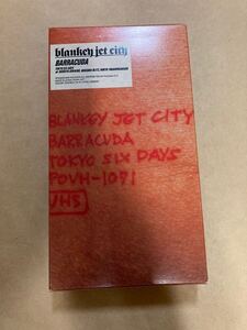 BLANKEY JET CITY BARRACUDA VHS ブランキージェトシティー　ビデオ　付属品無