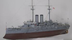 完成品 1/200 戦艦 三笠 大日本帝國海軍 // IJN Battleship MIKASA 艦船模型 Amegraphy