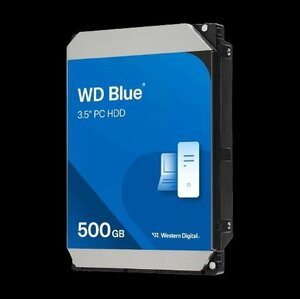 【Western Digital デスクトップハードディスク WD Blue】ハードディスク / 500GB / 1540H