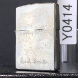 ZIPPO Paul Smith オイルライター ポール・スミス ジッポー 2004年製 SILVER PLATE Y0414