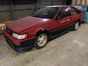 超希少！？激レア！？AE86純正オプションアルミホイール 14インチ 4本セット！即決価格で送料無料！