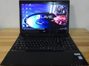 NEC ノートパソコン LAVIE Note Standard PC-NS350EAB/Core i3-6100U 2.3GHz/8GB/1000GB/BD/中古特価良品