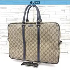 【人気✨割引】グッチ GGプラス ブリーフケース GUCCI ビジネスバッグ