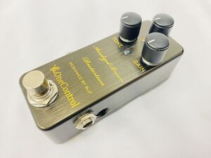 One Control Anodized Brown Distortion ワンコントロール ディストーション エフェクター