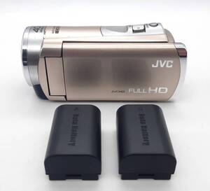 JVC　ケンウッド GZ-E600-N デジタルビデオカメラ　動作未確認品　■9030