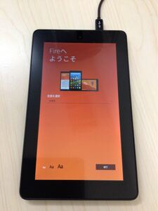 【16116】amazon　Fire タブレット CE0682　第5世代　Amazon fire 初期化済み アマゾン ブラック　ファイアー　本体のみ