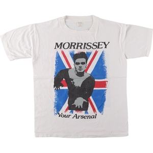 古着 90年代 MORRISSEY モリッシー バンドTシャツ バンT メンズM相当 ヴィンテージ /evb007002