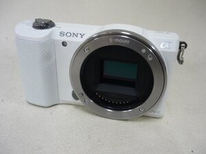 外観美品 ソニー SONY α5000 ILCE-5000 ミラーレス一眼カメラ ボディ即決送料無料