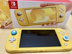 ★1円★Nintendo Switch Lite イエロー　ニンテンドースイッチライト　箱あり　本体のみ