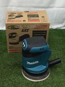 【中古品】makita(マキタ) 125㎜ 18v充電式ランダムオービットサンダ (本体のみ) BO180DZ /IT2IGL3KKY4S