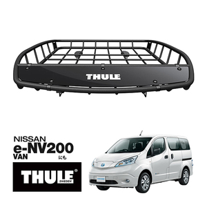 THULE 正規品 キャニオンXT ルーフラック ルーフバスケット ルーフキャリア 859XT パウダーブラック 日産 e-NV200に！