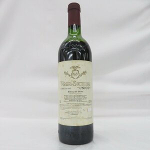 【未開栓】Vega Sicilia Unico ベガ・シシリア・ウニコ リベラ・デル・デュエロ 1985 赤 ワイン 750ml 13.5% ※目減り有 11602981 0614