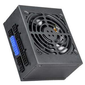 【中古】SilverStone 80PLUS GOLD認証 標準サイズ フルモジュラー SFX電源 650W SST-SX650-G 日本正規代理店