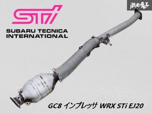 スバル 純正 GC8 インプレッサ WRX STi EJ20 中間パイプ センターパイプ マフラー 即納