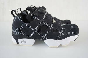 Reebok/リーボック*24.5ｃｍ*INSTAPUMP FURY インスタポンプ フューリー*スニーカー/シューズ/靴*FV0406*黒/ブラック