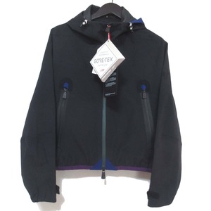 新品 未使用 22AW MONCLER モンクレール VIZILLE ゴアテックス ジップアップ フーディー ジャケット パーカー 0サイズ ブラック パープル