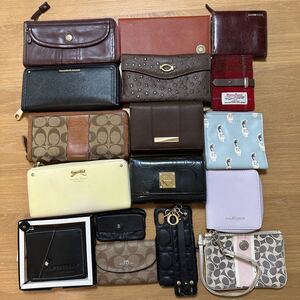 送料無料！！COACH Christian Dior Barry ジルスチュアート ブランド財布 長財布 コインケース 小物 17点セット 大量 セット