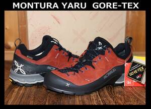 【未使用】 MONTURA ★ YARU GORE-TEX ローカットシューズ (UK9/27.5-28cm) ★ モンチュラ トレッキングシューズ S3GA00X イタリア