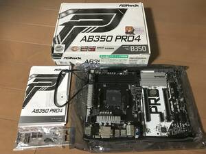 ASRock AB350M Pro4 Micro ATX マザーボード 即決