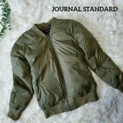 【JOURNAL STANDARD】ダウンブルゾン Ma-1 カーキ M