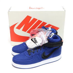 STUSSY x NIKE VANDAL HIGH SP DEEP ROYAL BLUE/BLACK US7 25cm ステューシー x ナイキ コラボ バンダル ハイ ブルー/ブラック 青黒