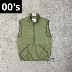 00s gomme nylon vest archive y2k ヴィンテージ