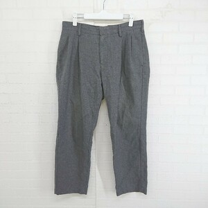 ◇ green label relaxing グリーンレーベル UNITED ARROWS タック パンツ サイズM グレー メンズ P