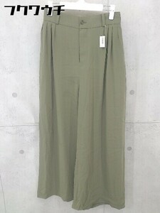 ◇ Johnbull ジョンブル ワイド パンツ サイズM カーキ系 レディース